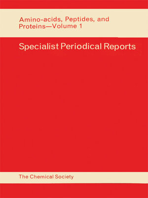 cover image of Amino Acids, Peptides and Proteins, Volume 1